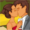      / Brad and Angelina Kissing